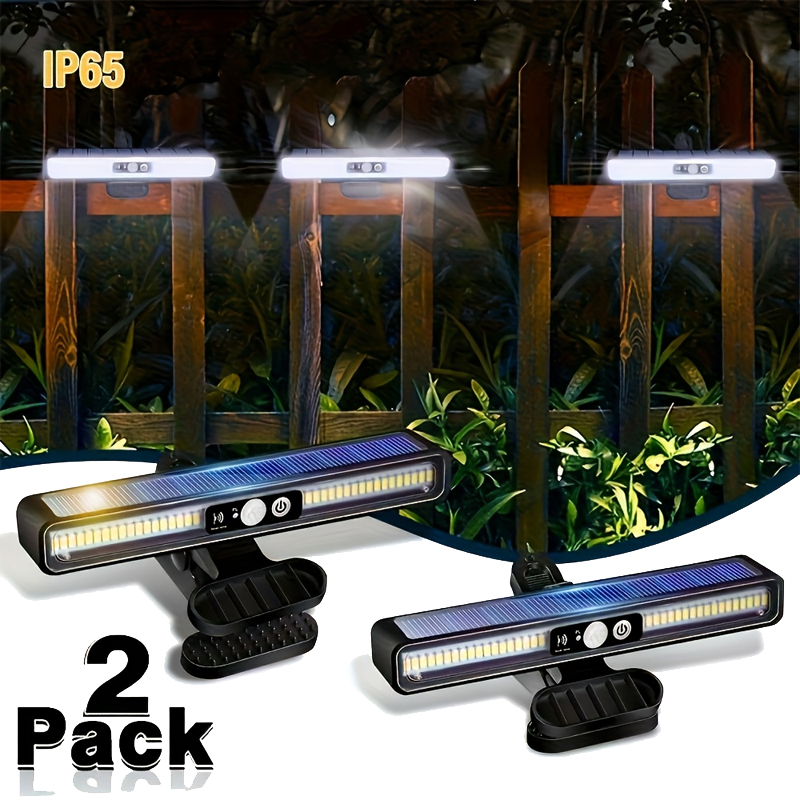 Outdoor Lighting Waterproof - Zewnętrzne wodoodporne lampy solarne z czujnikiem