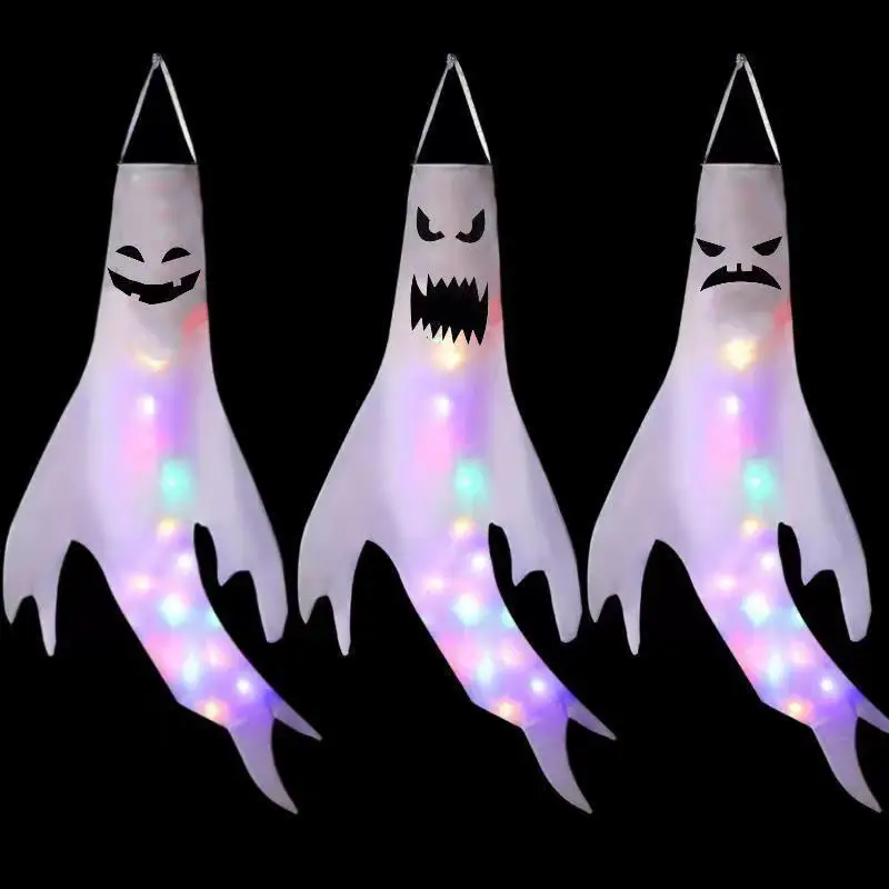 Outdoor Lighting Effects - Halloween LED Dmuchany Wiatrak Duch, Wisząca