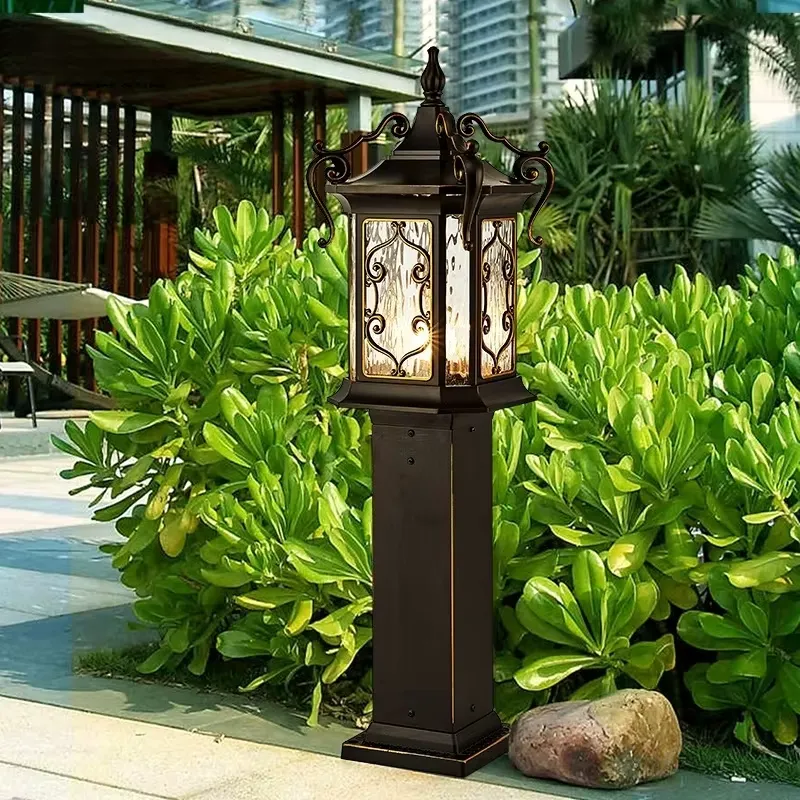 Outdoor Lighting And Landscape - Europejskie lampy ogrodowe LED z aluminium,