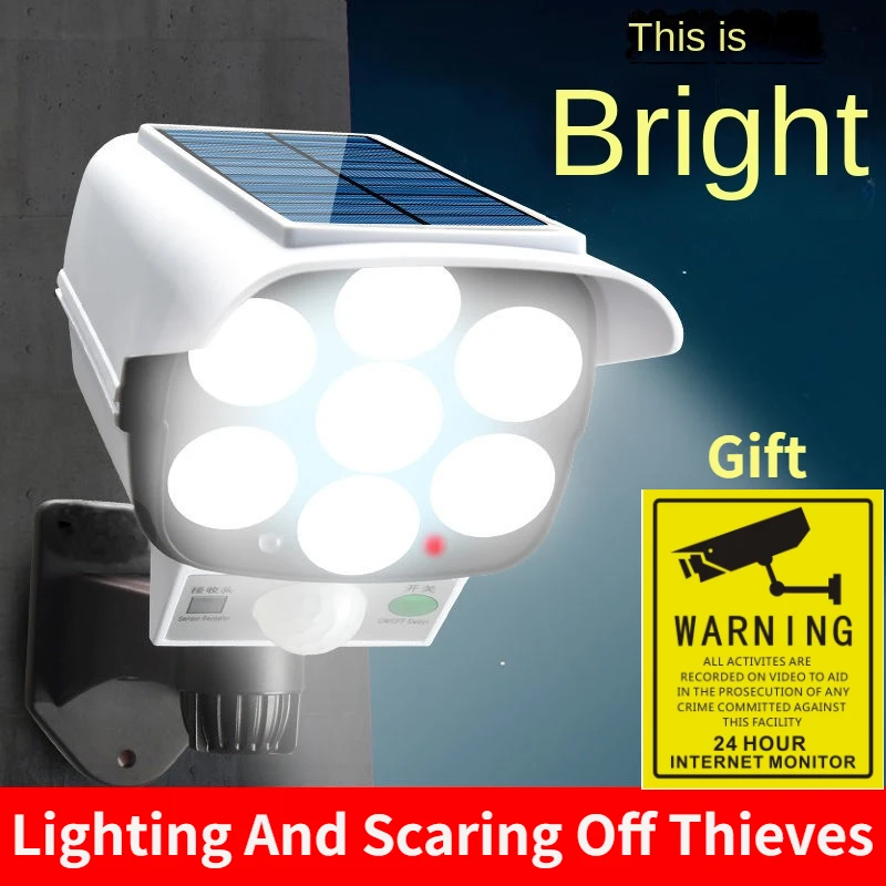 Outdoor Lighting Wireless - Zewnętrzna lampa słoneczna z czujnikiem ruchu