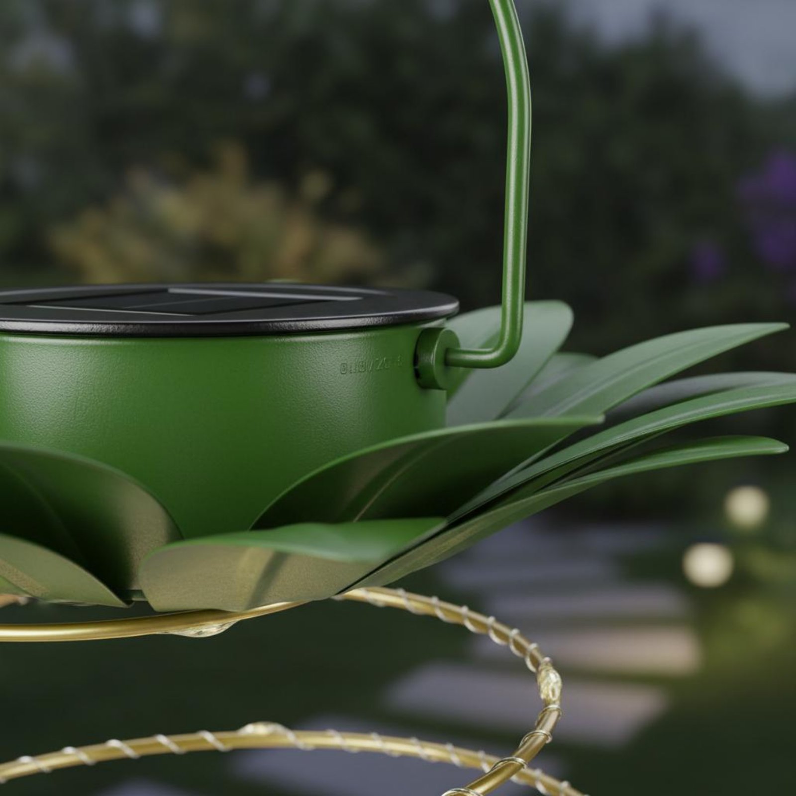 Outdoor Lighting And Landscape - 2 sztuki Solarnych Lamp Ananasowych Wodoodpornych