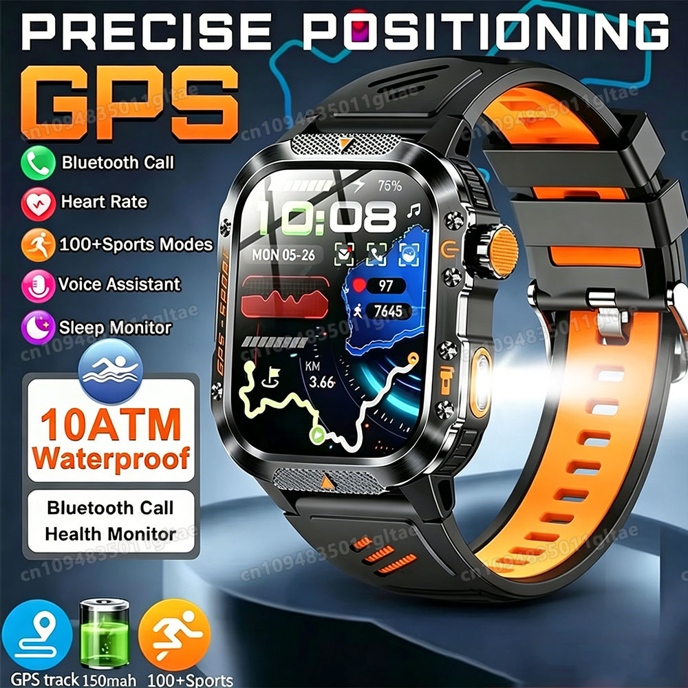 Outdoor Lighting Track - Smartwatch do wędrówek globalnych 2026, ekran