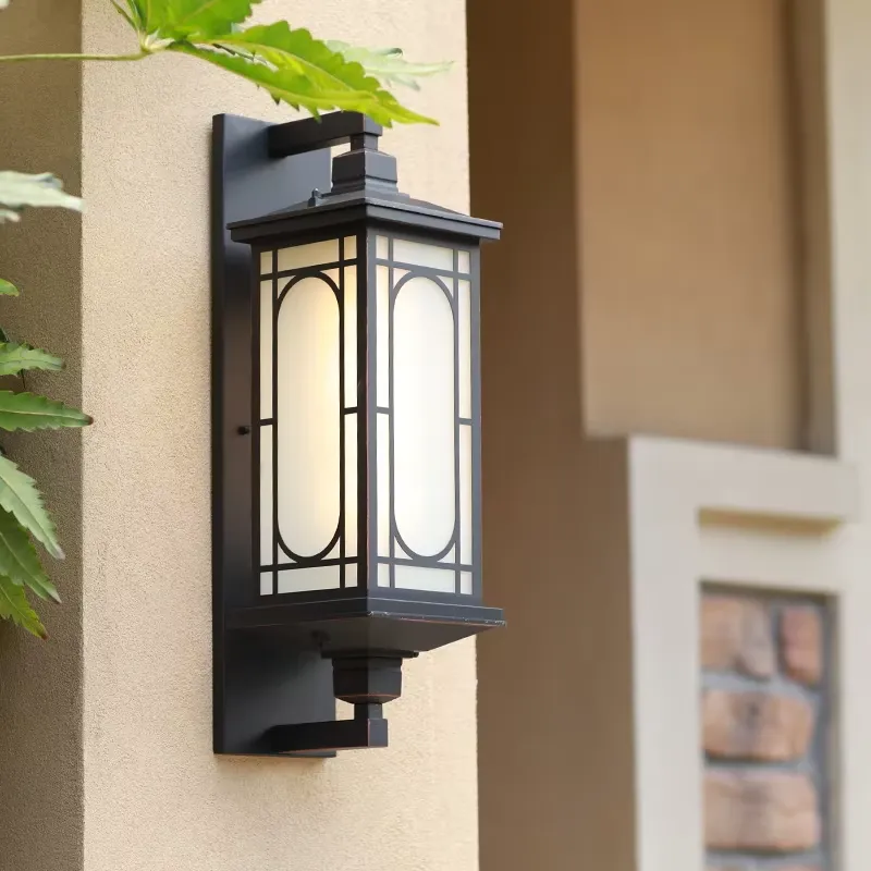 Outdoor Lighting Waterproof - Nowoczesna zewnętrzna lampa ścienna, nowy styl,