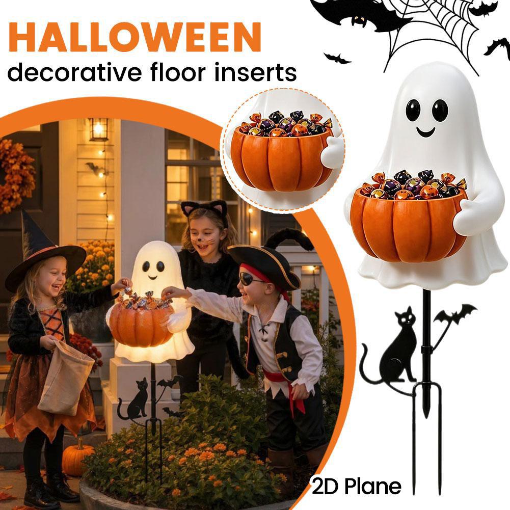 Outdoor Lighting Pathway - Dwuwymiarowy Halloweenowy Stojak na Cukierki w