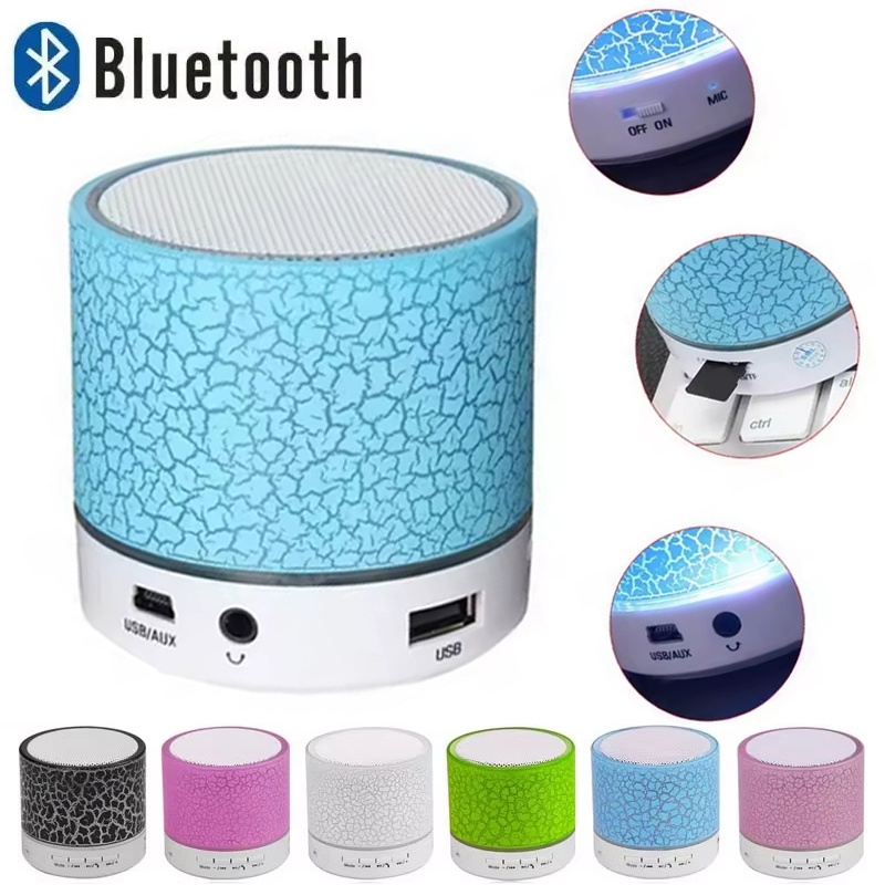 Outdoor Lighting Wireless - Bezprzewodowy głośnik Bluetooth z diodami LED,