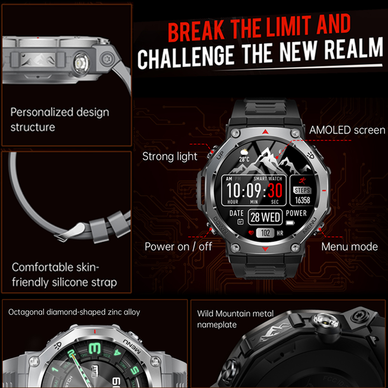 Nowy Smartwatch Sportowy 2026  – Outdoor Lighting Track recenzja i cena