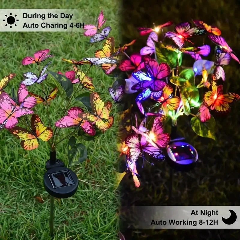 Solarny LED Motyl Lampki Ogrod – Outdoor Lighting Effects recenzja i cena