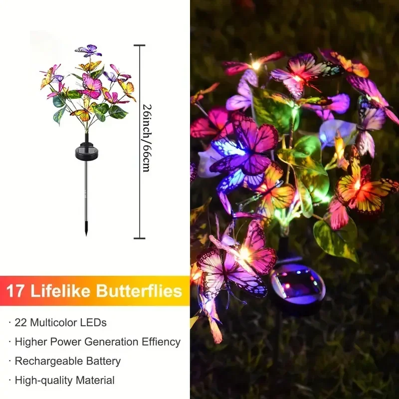 Solarny LED Motyl Lampki Ogrod – Outdoor Lighting Effects recenzja i cena
