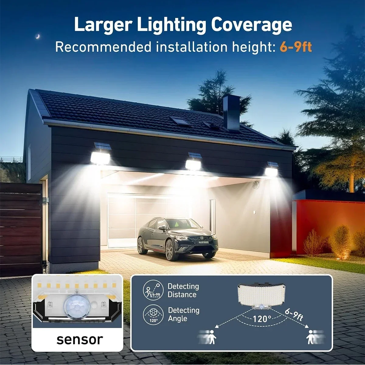234 LED Solarne Lampy Zewnętrz – Outdoor Lighting Waterproof recenzja i cena