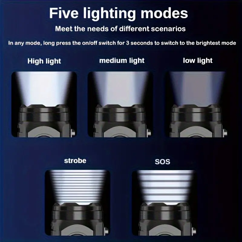 Przenośna, ładowalna latarka z – Outdoor Lighting Black recenzja i cena
