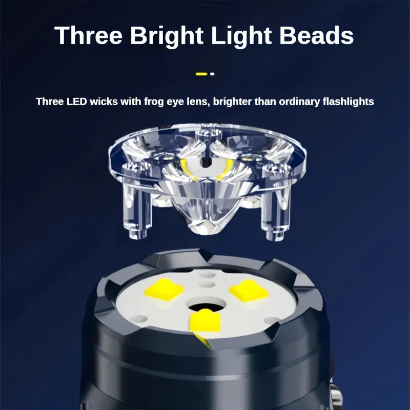 Przenośna, ładowalna latarka z – Outdoor Lighting Black recenzja i cena