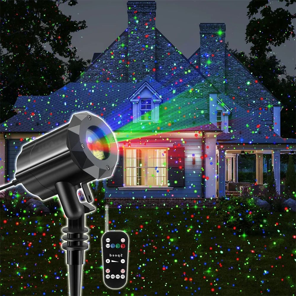 Świąteczny projektor laserowy  – Outdoor Lighting Uk recenzja i cena