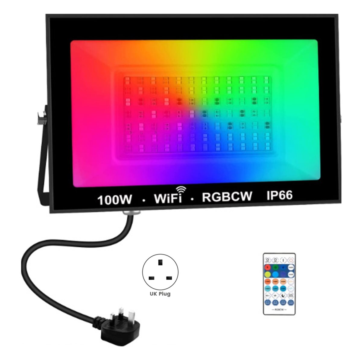 AA19 100W RGBCW LED Reflektor  – Outdoor Lighting Uk recenzja i cena