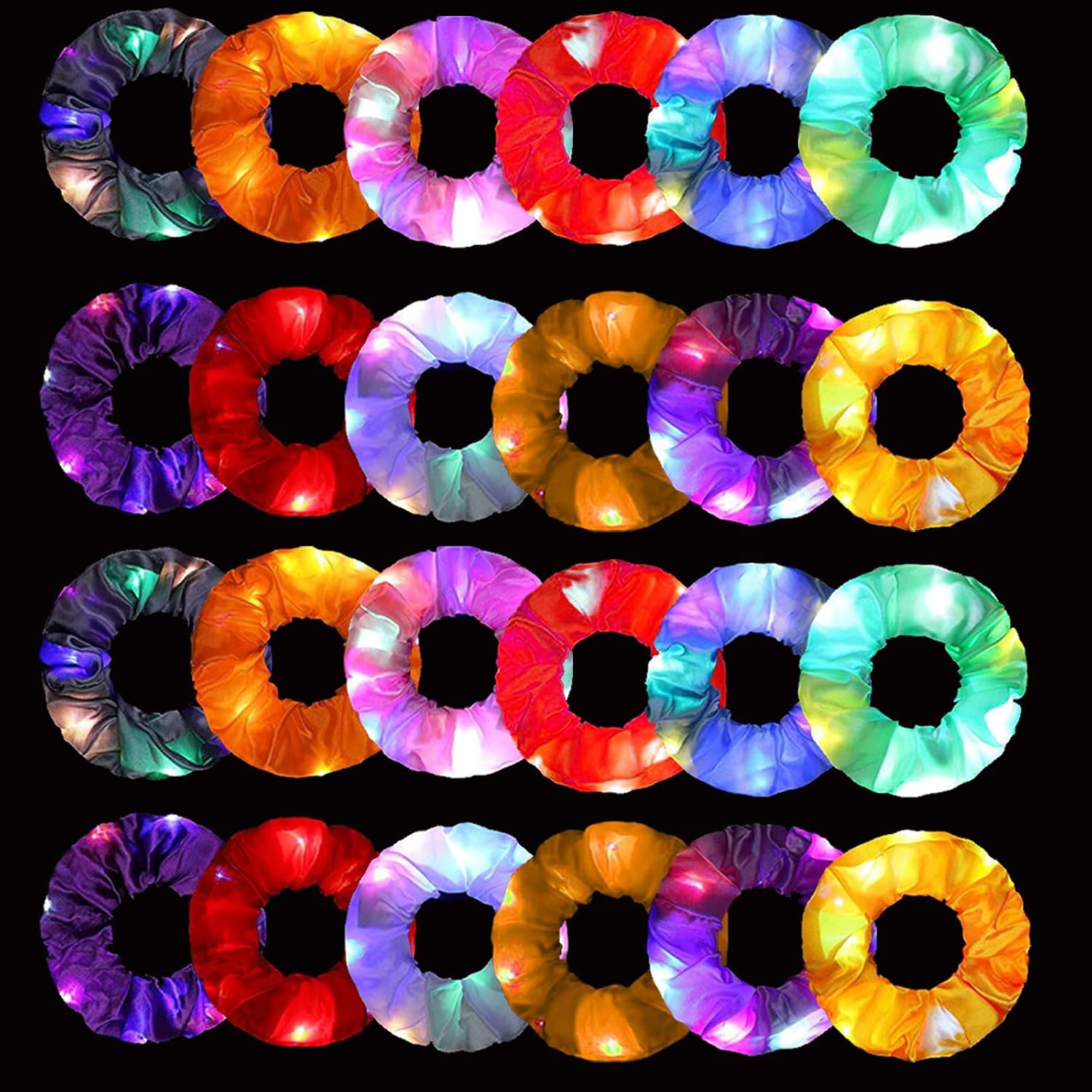 6 szt. LED Gumki do włosów Świ – Outdoor Lighting Effects recenzja i cena