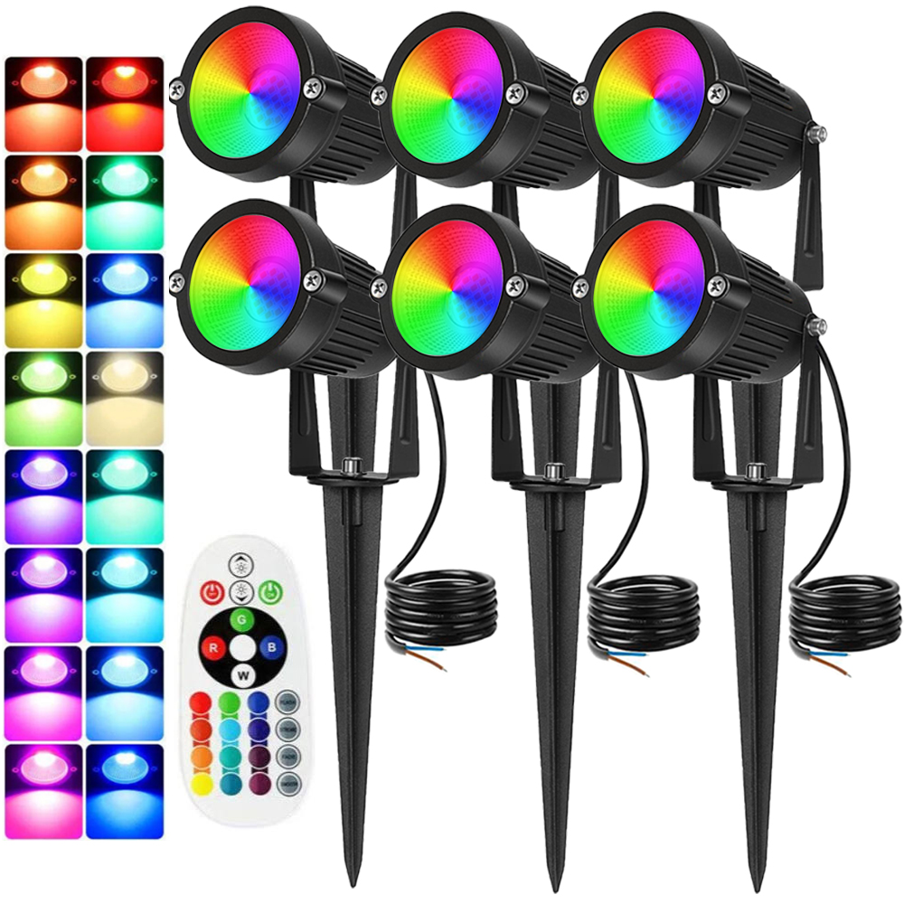 Oświetlenie krajobrazowe RGBW  – Outdoor Lighting And Landscape recenzja i cena