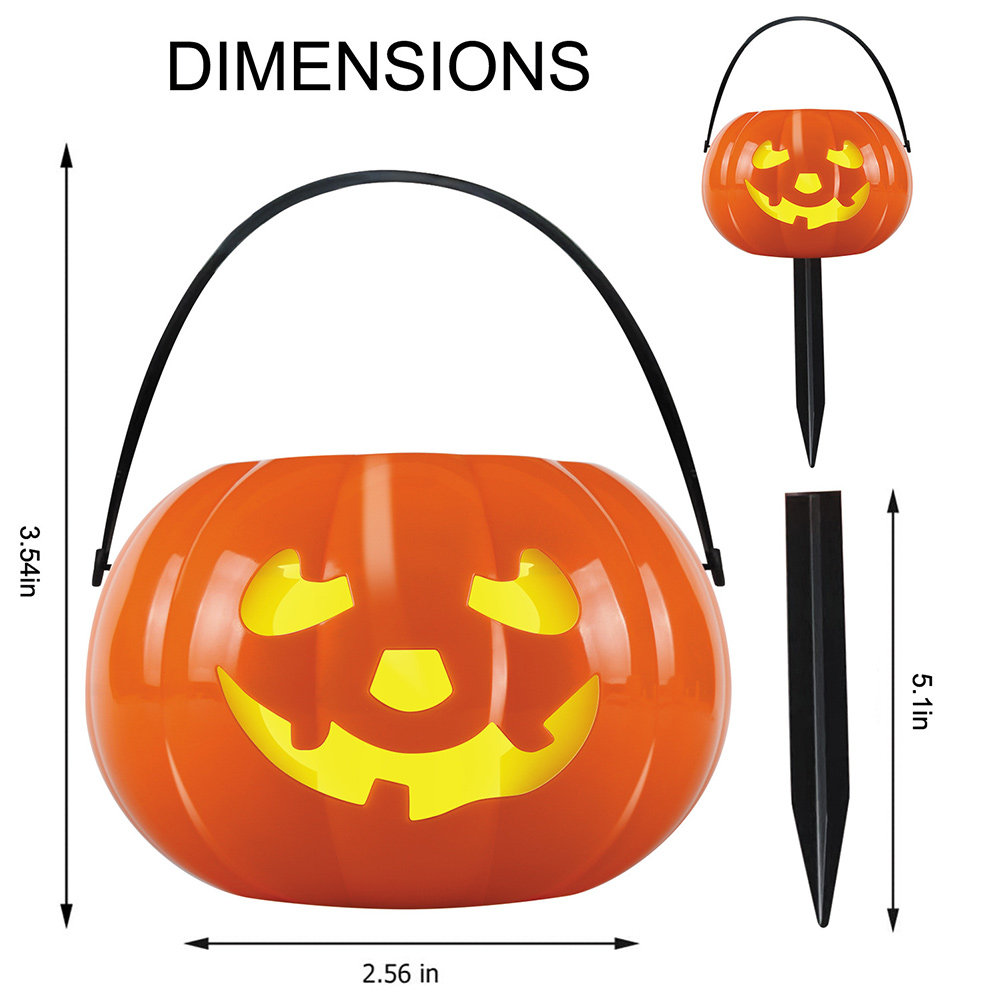 Halloweenowa Dynia Solarna Lam – Outdoor Lighting Pathway recenzja i cena