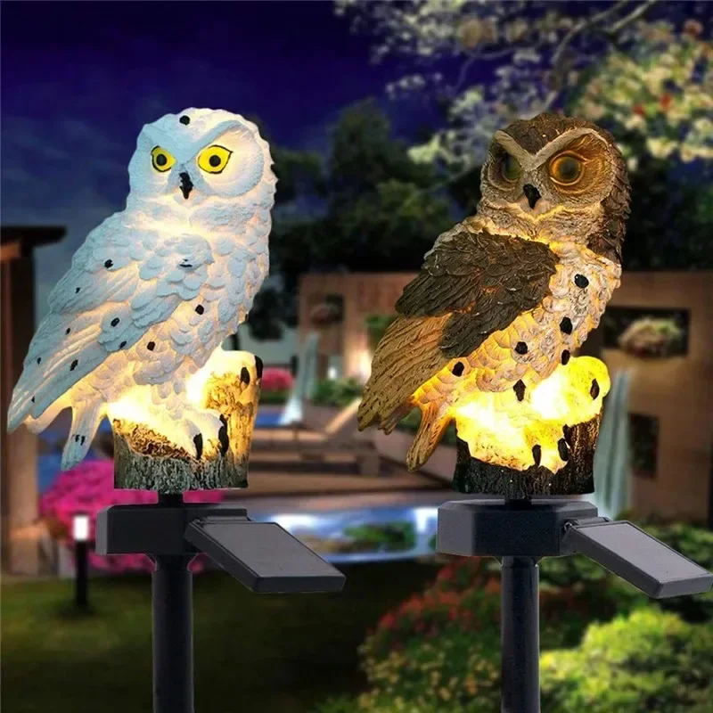 Solarna Statua Sowy, Lampa Ogr – Outdoor Lighting And Landscape recenzja i cena