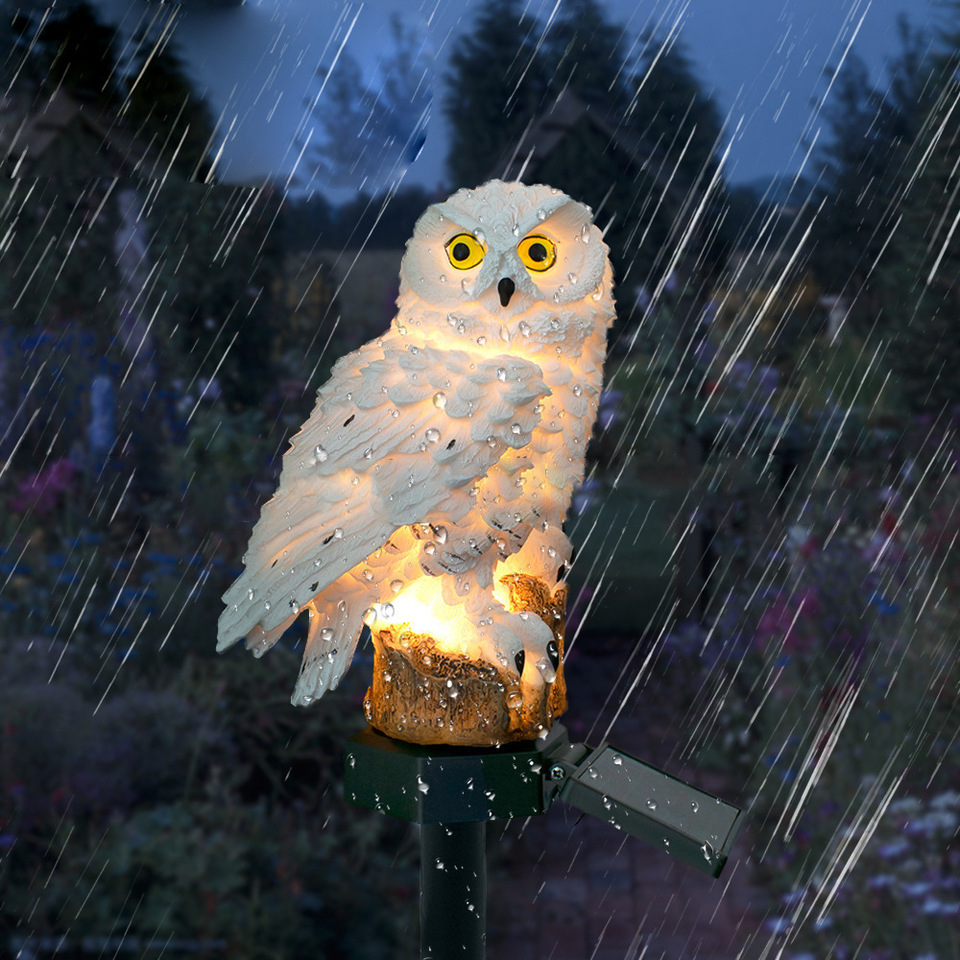 Solarna Statua Sowy, Lampa Ogr – Outdoor Lighting And Landscape recenzja i cena