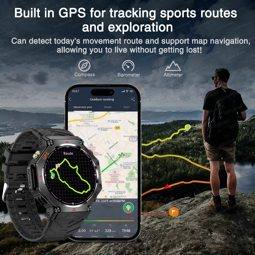Smartwatch dla dorosłych 2026, – Outdoor Lighting Track recenzja i cena