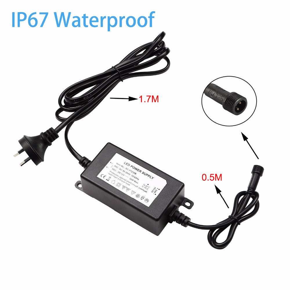 Wodoodporny zasilacz IP67 12V  – Outdoor Lighting Uk recenzja i cena
