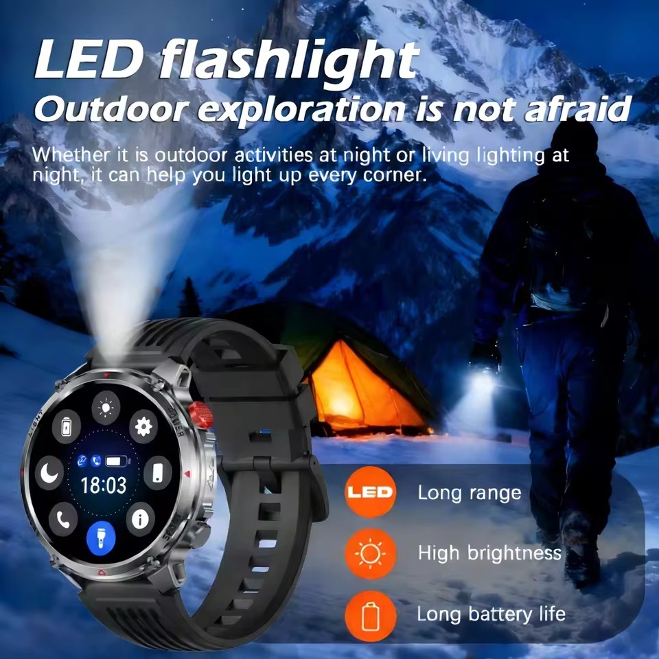 Nowy męski smartwatch outdooro – Outdoor Lighting Track recenzja i cena