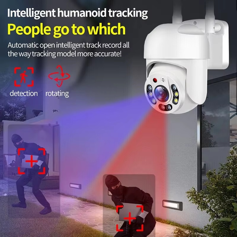 Zewnętrzna kamera HD WiFi 360  – Outdoor Lighting Track recenzja i cena