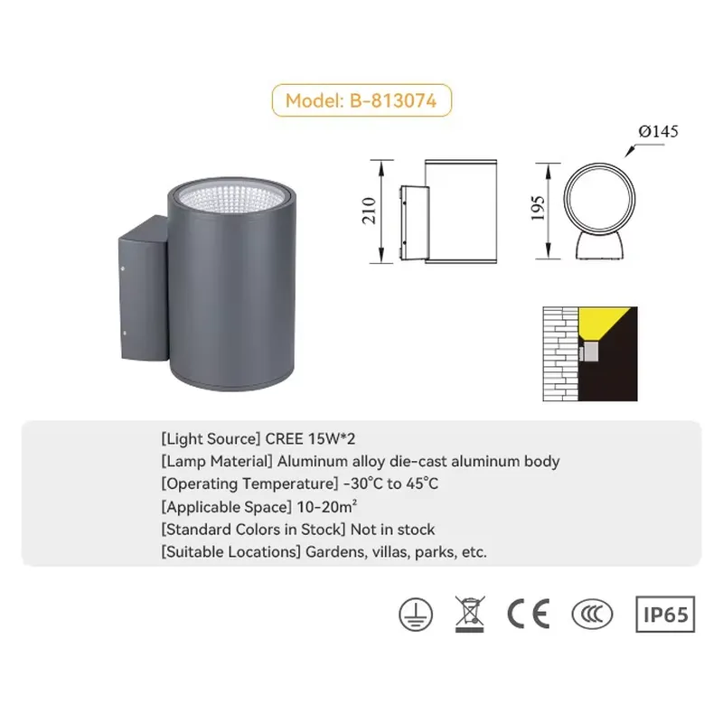 Oryginalny Hurtowy Projekt Lam – Outdoor Lighting Waterproof recenzja i cena