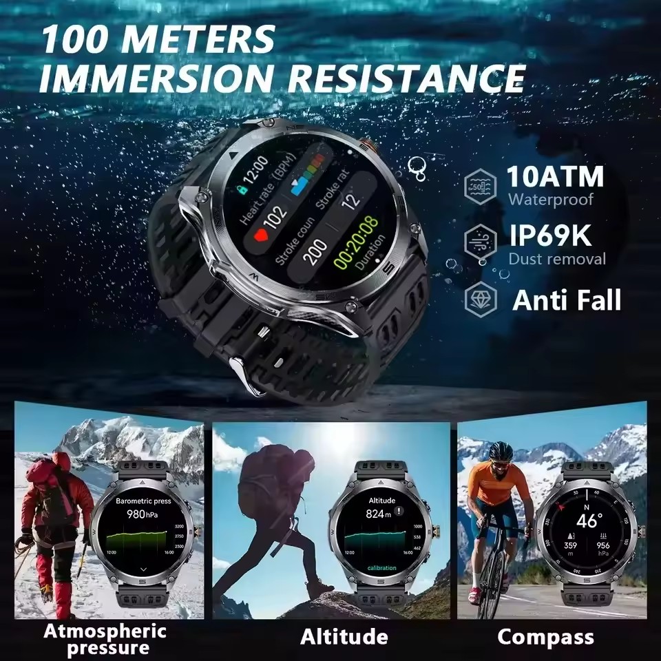Nowy Wojskowy Smartwatch z Wbu – Outdoor Lighting Track recenzja i cena